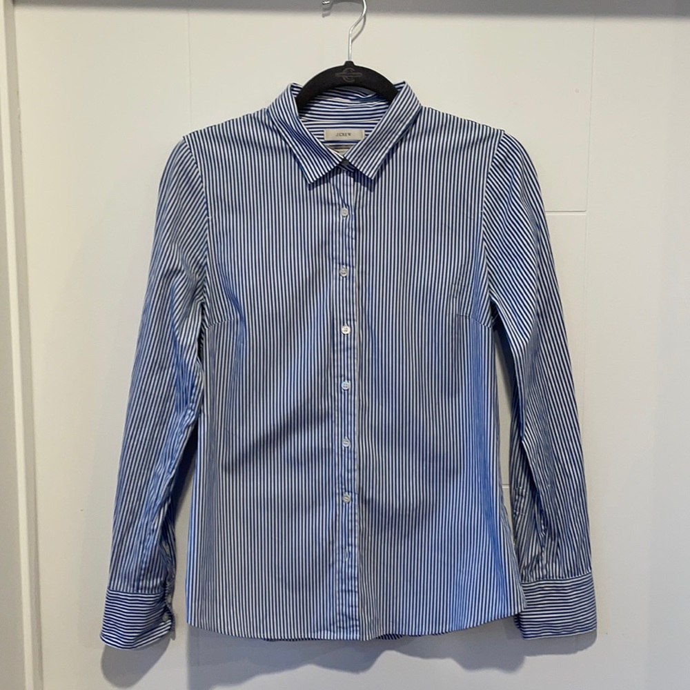 J Crew Stretch Perfect button down